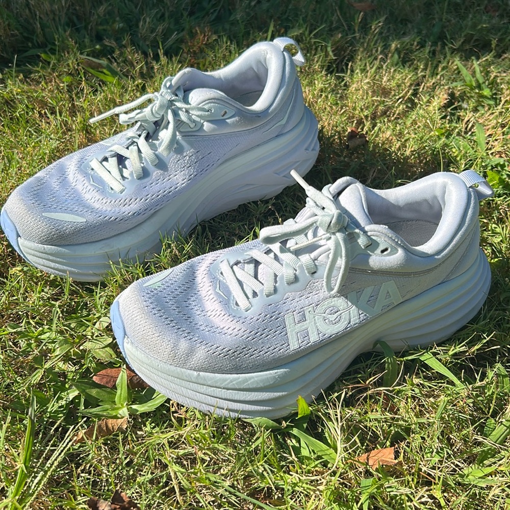 Hoka Women's Light Blue Athletic Shoes